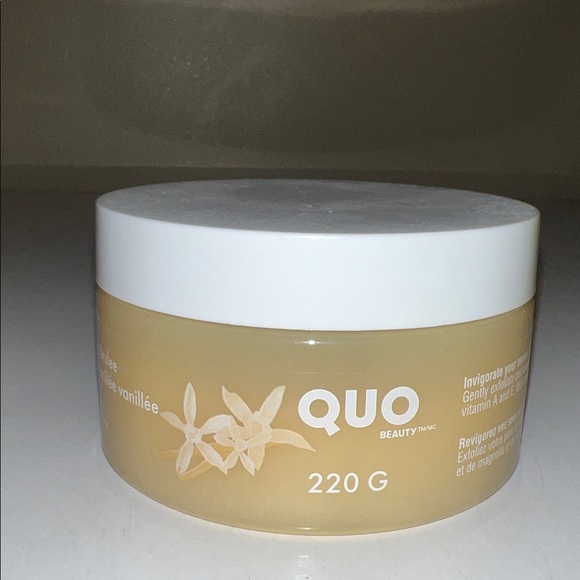 Quo Other - $5 Bundle Add on- Quo Vanilla Brûlée Salt Scrub